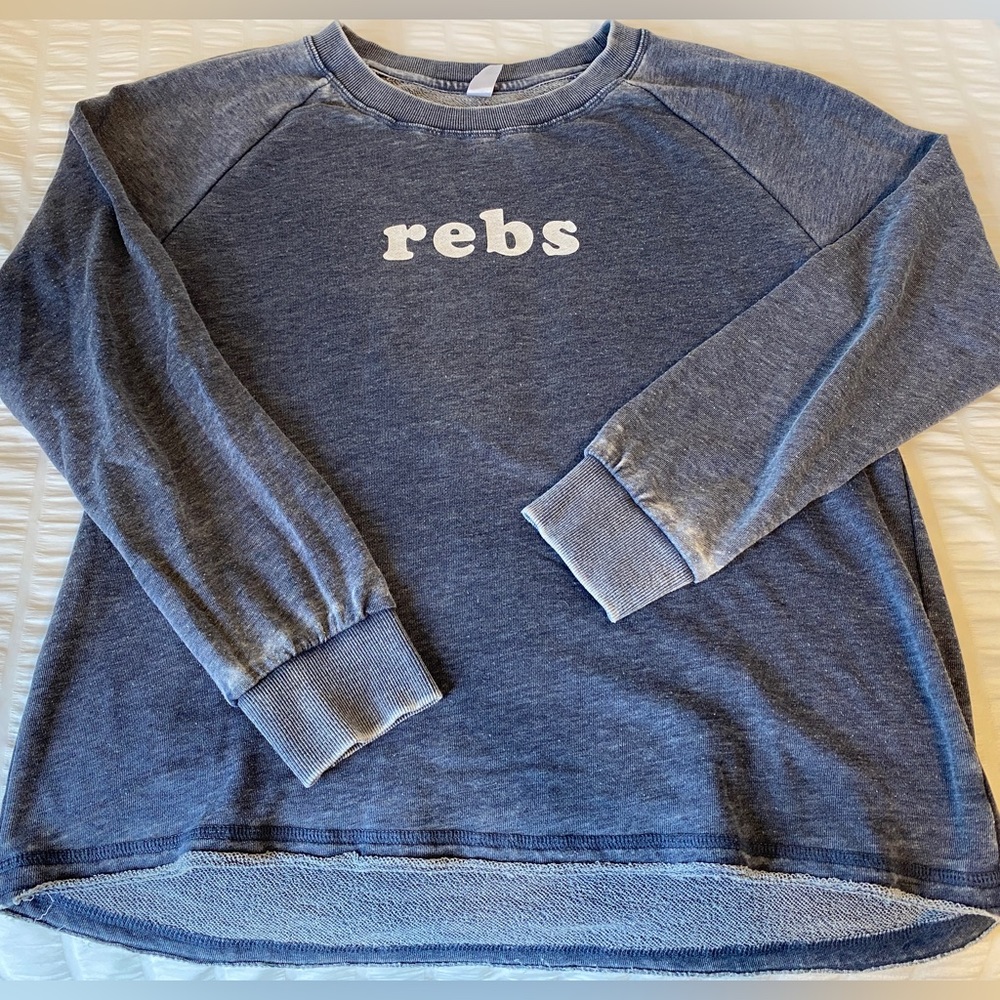 Ole Miss Rebels “rebs” lightweight crewneck XL